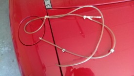 Old wiper hoses