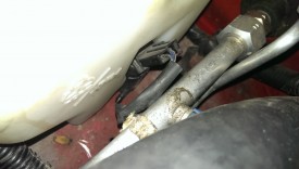 Water pump that hose needs to hook to