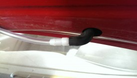 Make sure the check valve isn't backwards