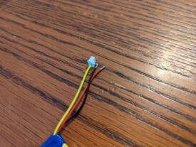 Both wires have been removed