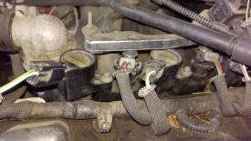 Two of the coil-on-plugs