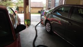 I used the long hose for reasons I still don't understand