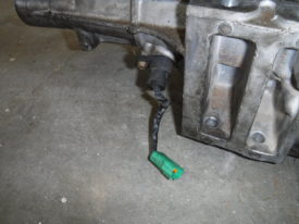 Unplug the speedometer sending unit