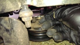 Step 1: Remove cotter pin