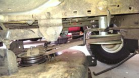 Slip the belt over the mower's pulley