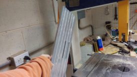 Lift it after adjusting to make sure it clears