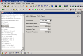 Set "Measurement Period" to 100ms