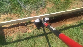 Anti-digging trench