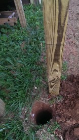 Post marked at 2'