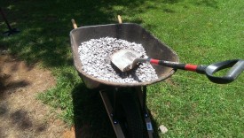Bulk gravel is cheaper than bags