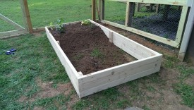 Simple Wood Raised Garden Beds