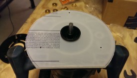 Holes are now marked