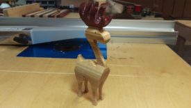 Making a Two Color Bandsaw Reindeer