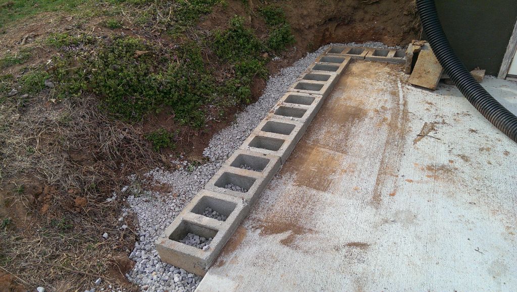 Diy Concrete Block Retaining Wall Hot 56 Off Tercesa Com - How To Build A Short Cinder Block Retaining Wall