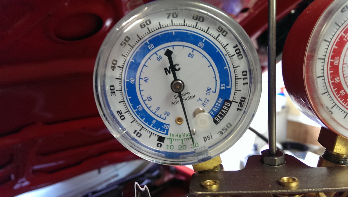 Recharging Car Air Conditioning Did It Myself