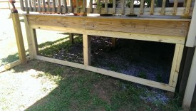 Attaching to the deck finished