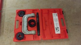 The ball joint removal tool that can be rented for free at Autozone