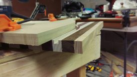 Channel cut out with router in multiple passes