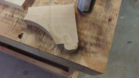 I made this D shape on the bandsaw