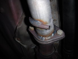 Bolts from cat to catback exhaust