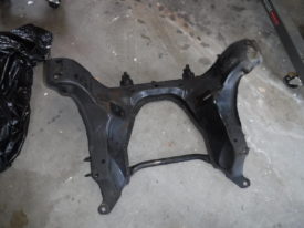 Old subframe out