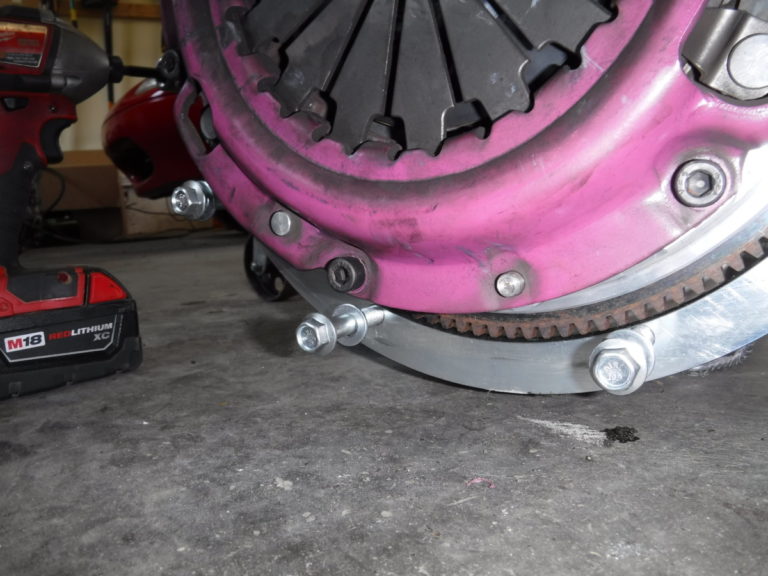 K24 transmission installation with KMiata adapter Did It Myself