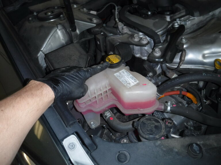 Changing Toyota Camry Hybrid Inverter Coolant Did It Myself